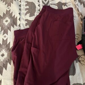Women's Burgundy Pants
